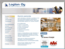 Tablet Screenshot of logton.fi